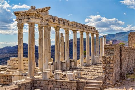 Temple ruins at Pergamum